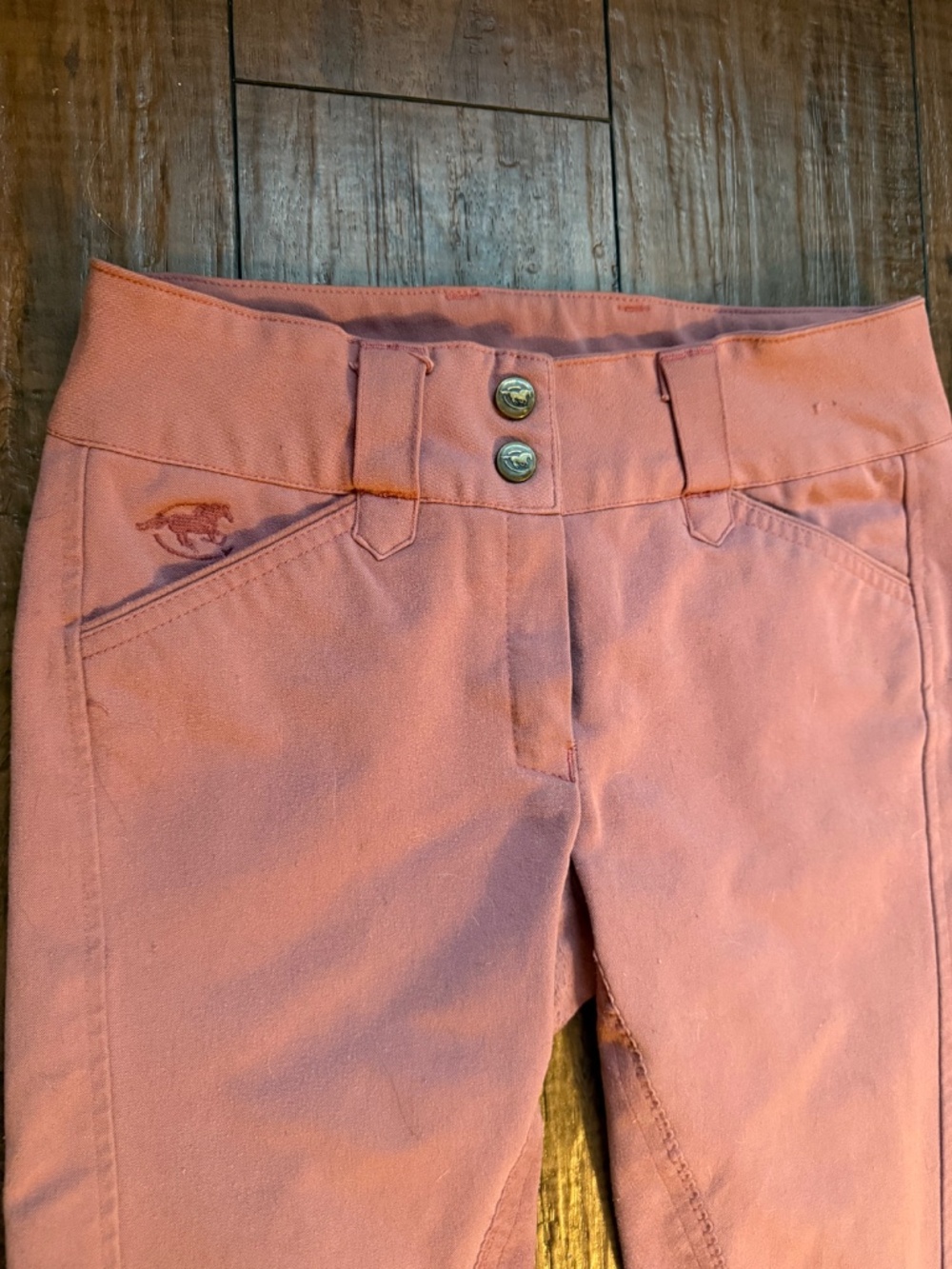 SmartPak Pink Full Seat Breeches | Size 24R | - Picture 5 of 7